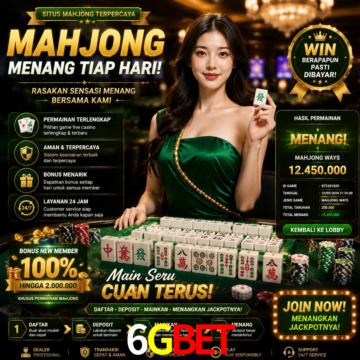 Cashback VIP 6GBet - reembolso semanal